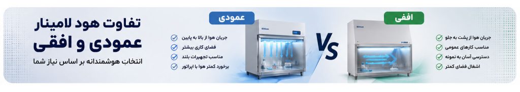 تفاوت هود لامینار عمودی و افقی